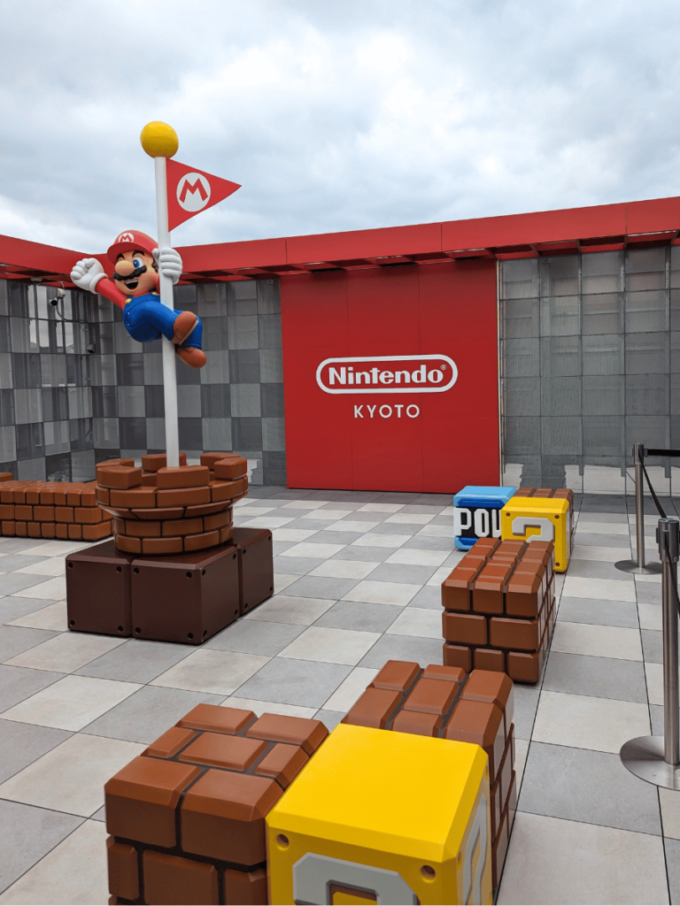 Rooftop at Nintendo Store Kyoto