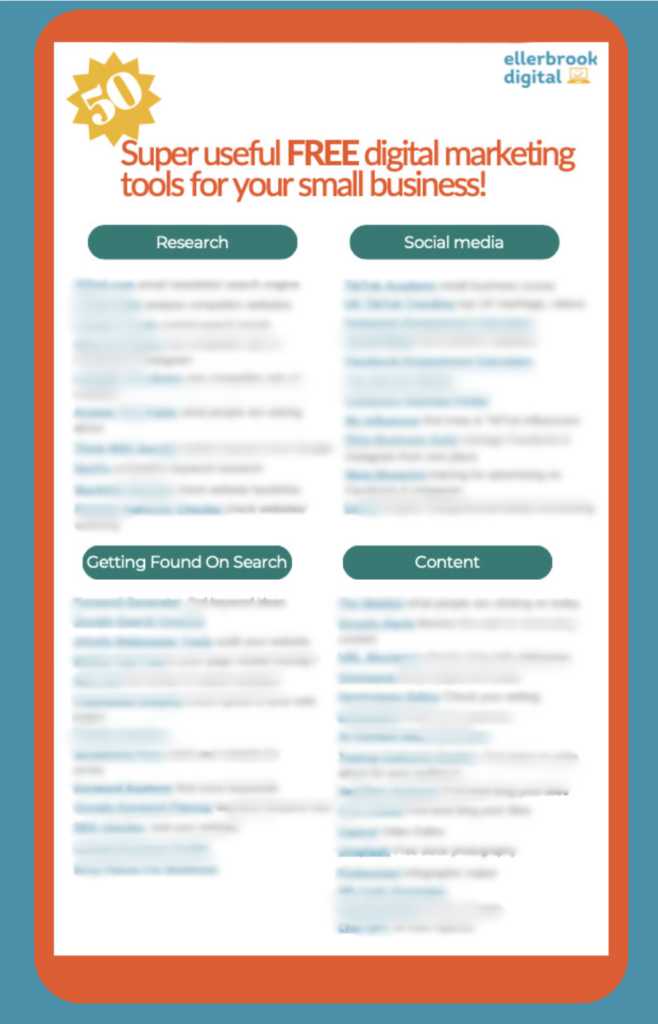 50 Free Digital Marketing Tools
