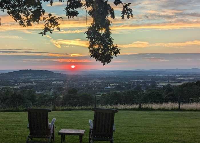 Sunset in the Cotswolds